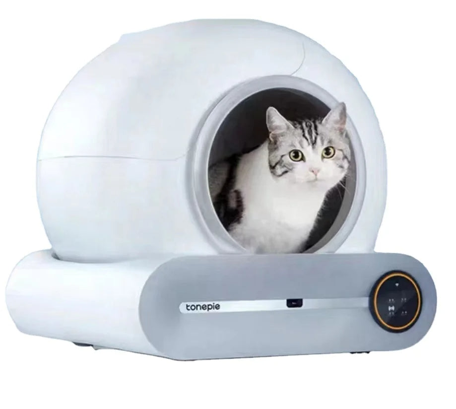 Selvresende kattedo - renser kattens avfall helt automatisk