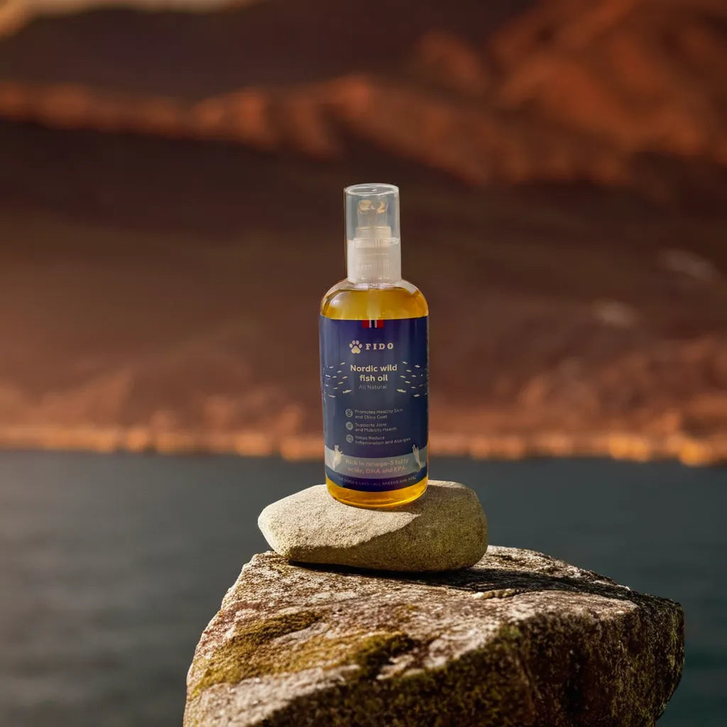 Nordic Wild Fish Oil - Omega-3 tilskudd for hunder og katter (300ml)