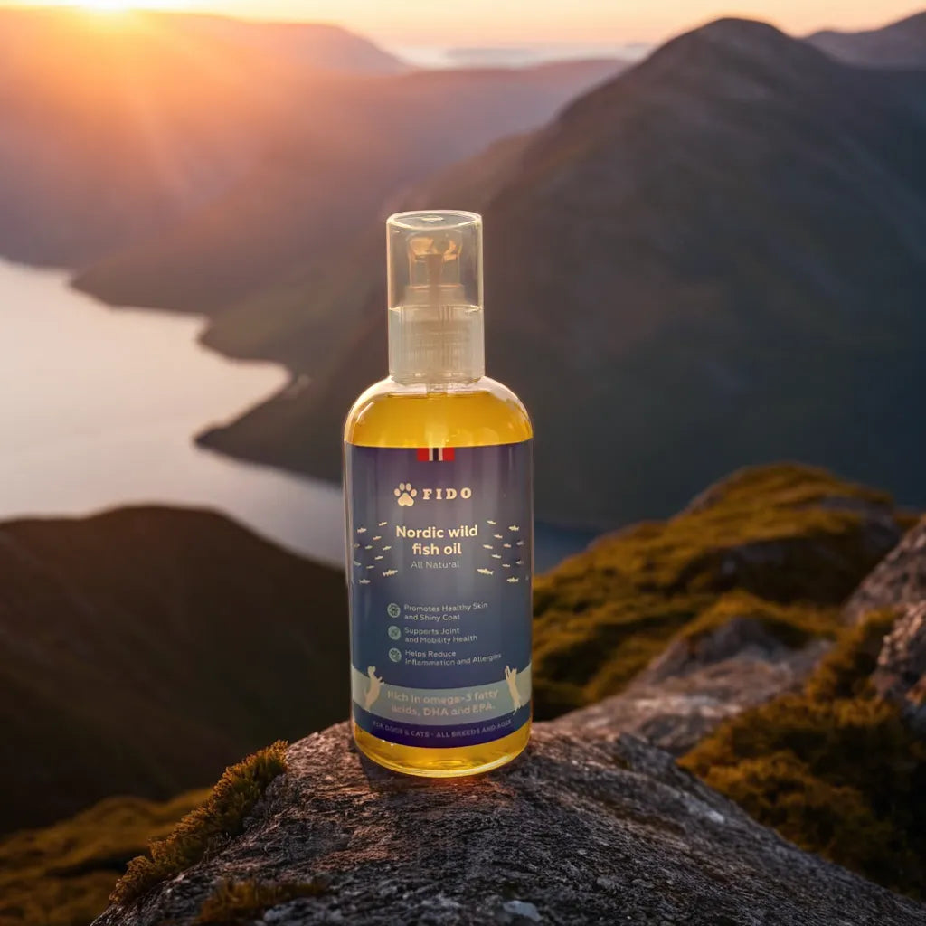 Nordic Wild Fish Oil - Omega-3 tilskudd for hunder og katter (300ml)