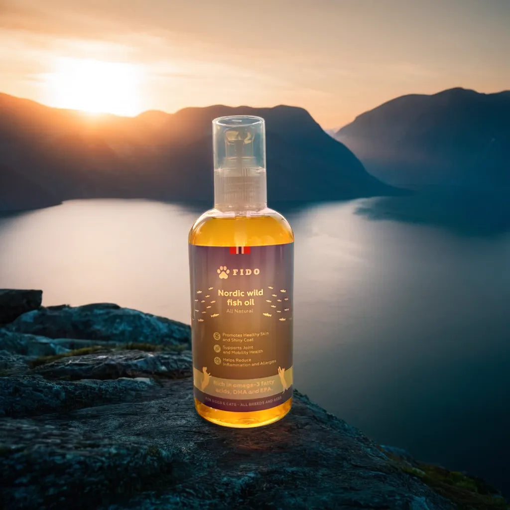 Nordic Wild Fish Oil - Omega-3 tilskudd for hunder og katter (300ml)