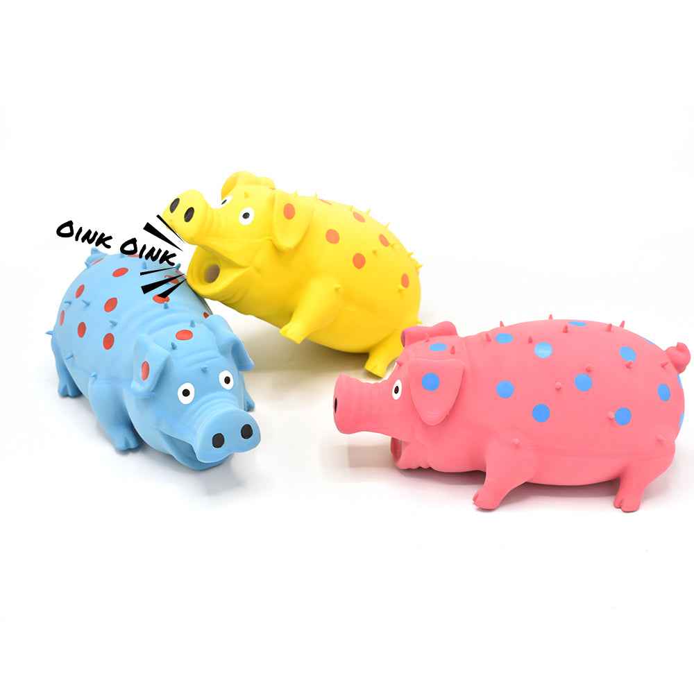 Piggy squeaker - hundeleke i gummi