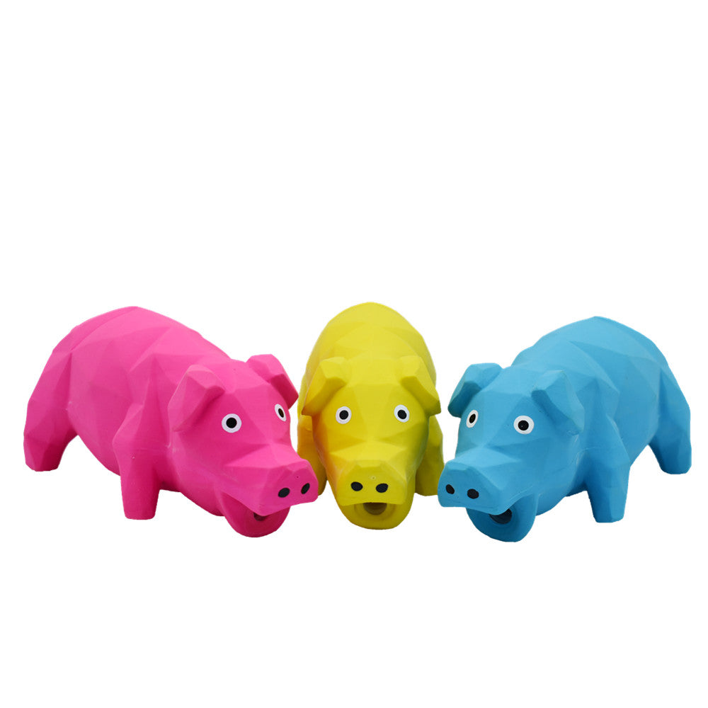 Piggy squeaker - hundeleke i gummi