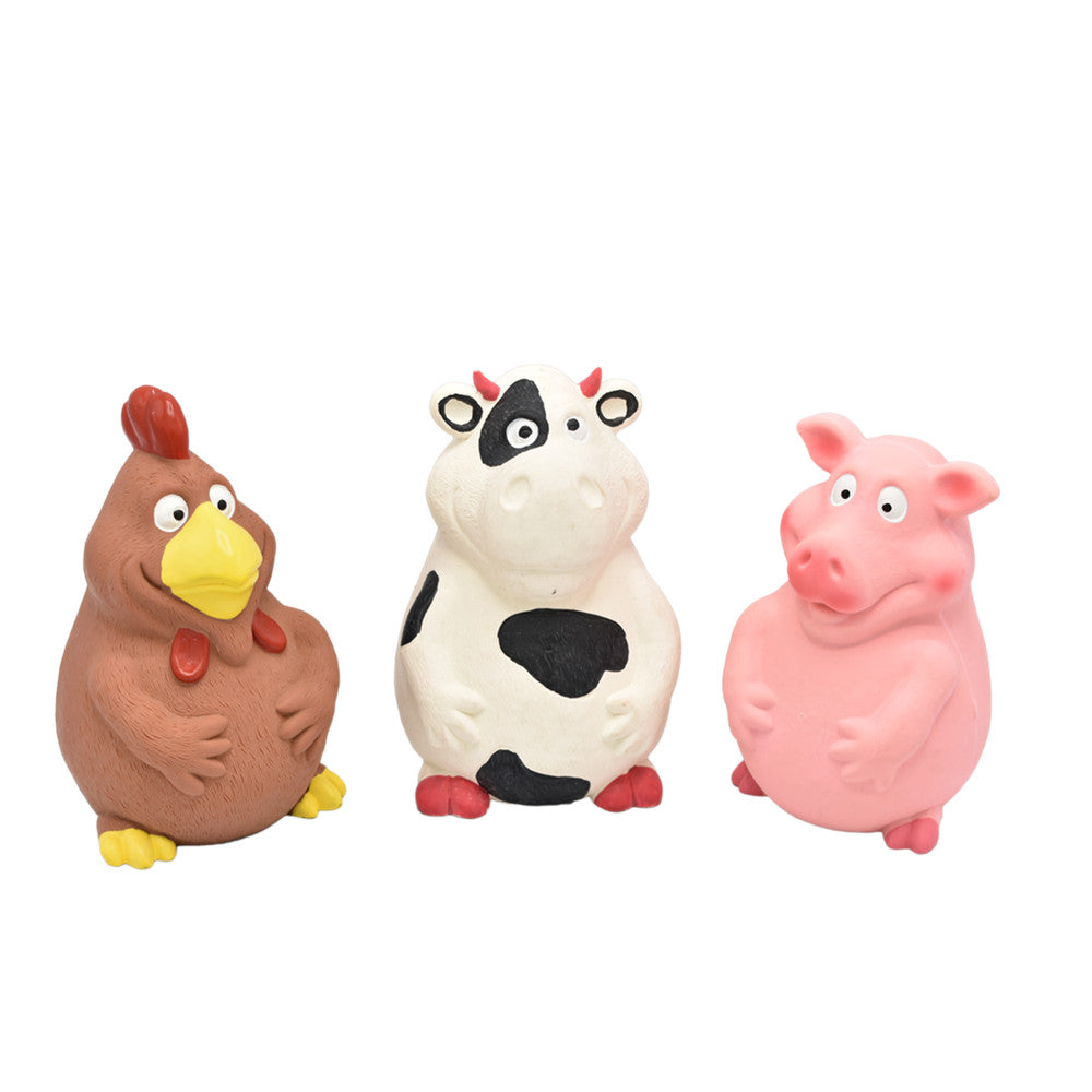 Piggy squeaker - hundeleke i gummi