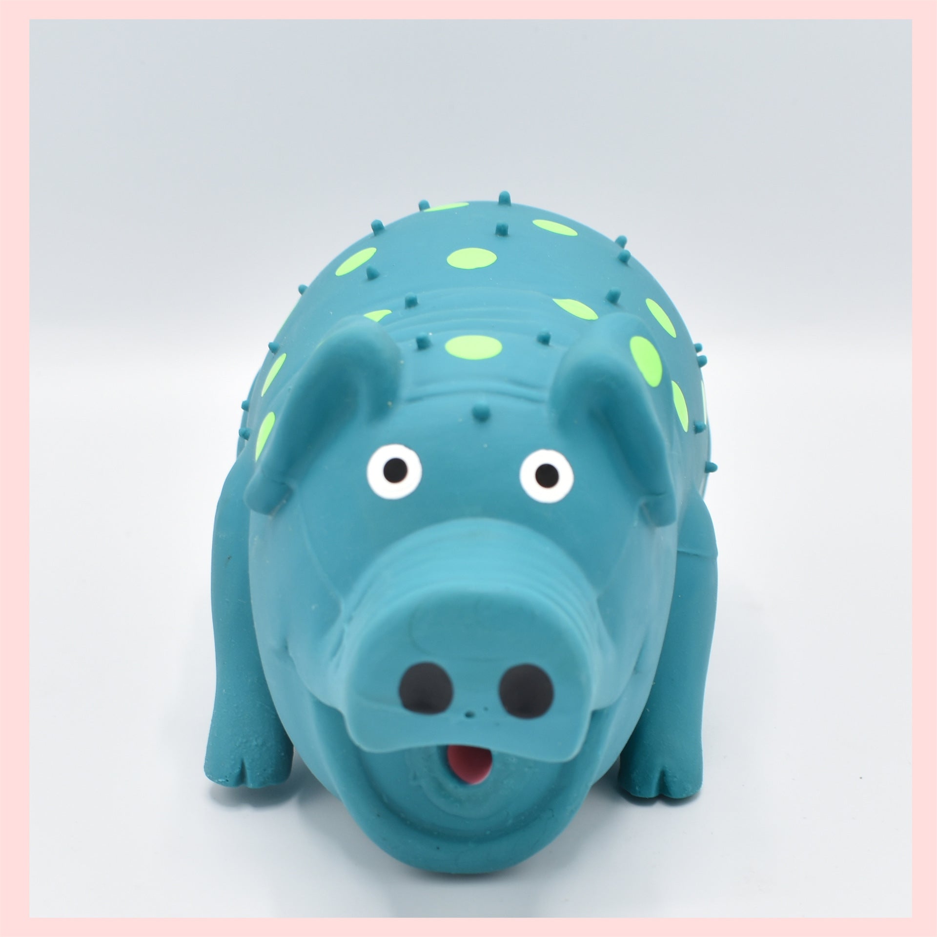 Piggy squeaker - hundeleke i gummi
