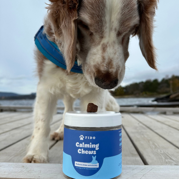 Fido Calming Chews - for angst, stress og uro hos hunder