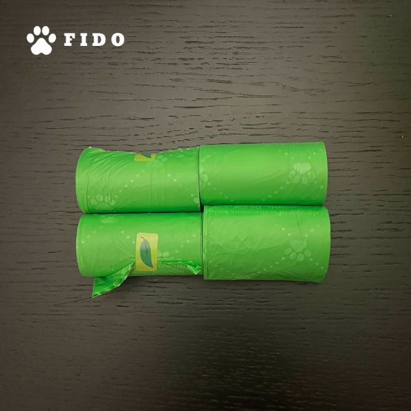 Nedbrytbare hundeposer - 8 ruller/120 miljøvennlige poser