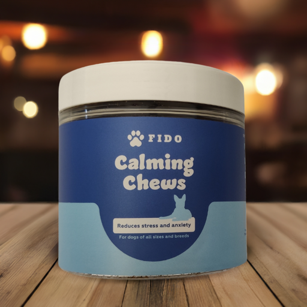 Fido Calming Chews - for angst, stress og uro hos hunder